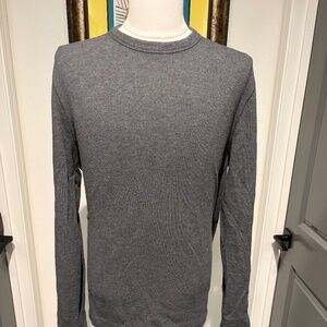 Banana Republic Mens Sweater/Sweatshirt Charcoal Grey Size L - Mint Condition